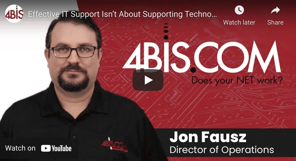 Effective IT Support Isn’t About Supporting Technology