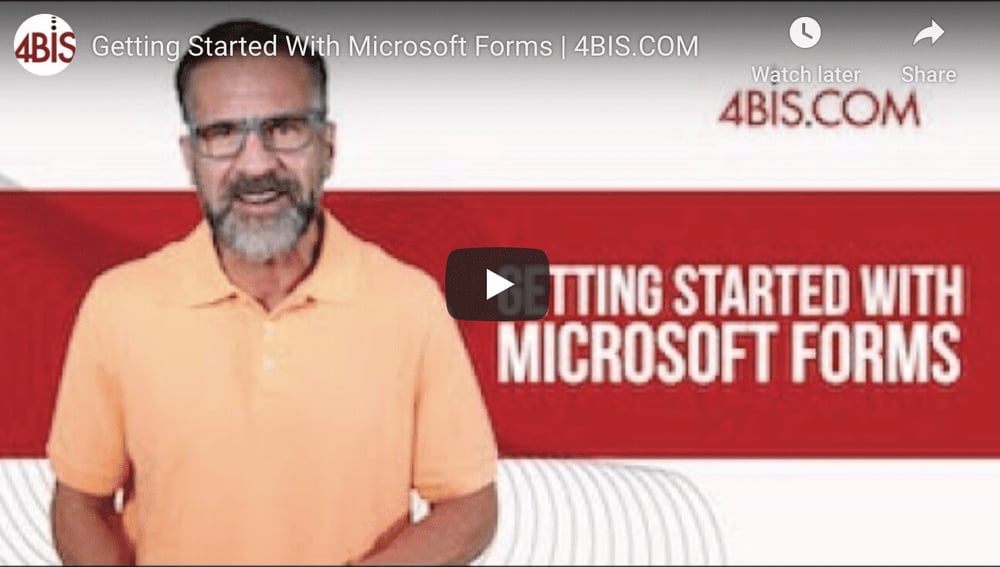 Getting Started With Microsoft Forms