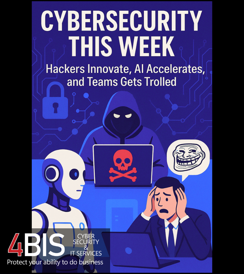 Cybersecurity This Week: Hackers Innovate and AI Attacks