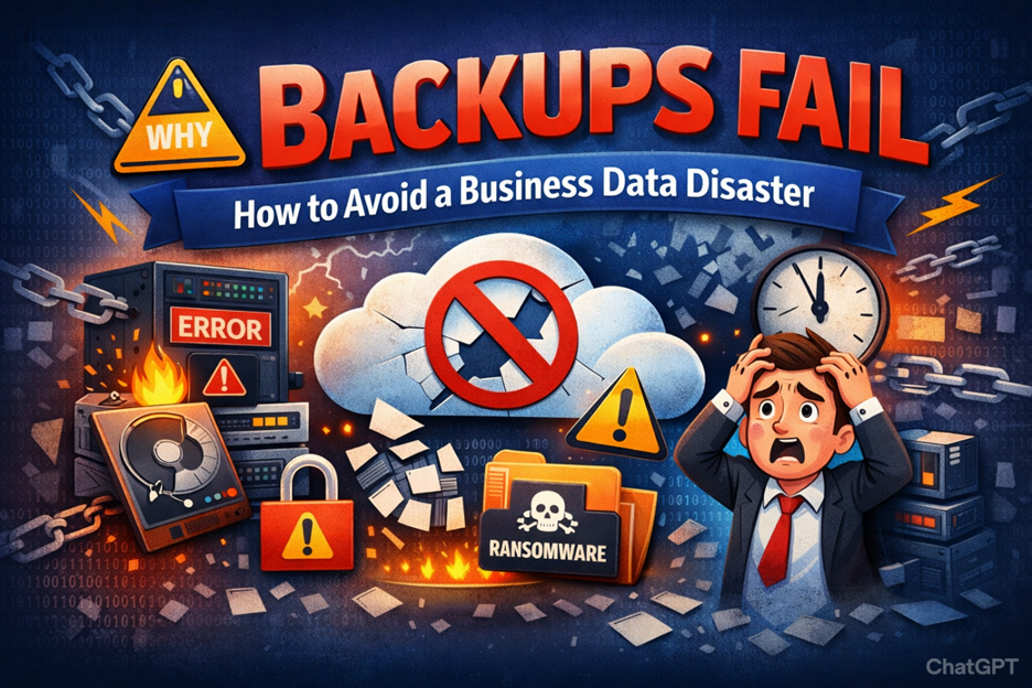 Why Backups Fail: How to Avoid a Business Data Disaster