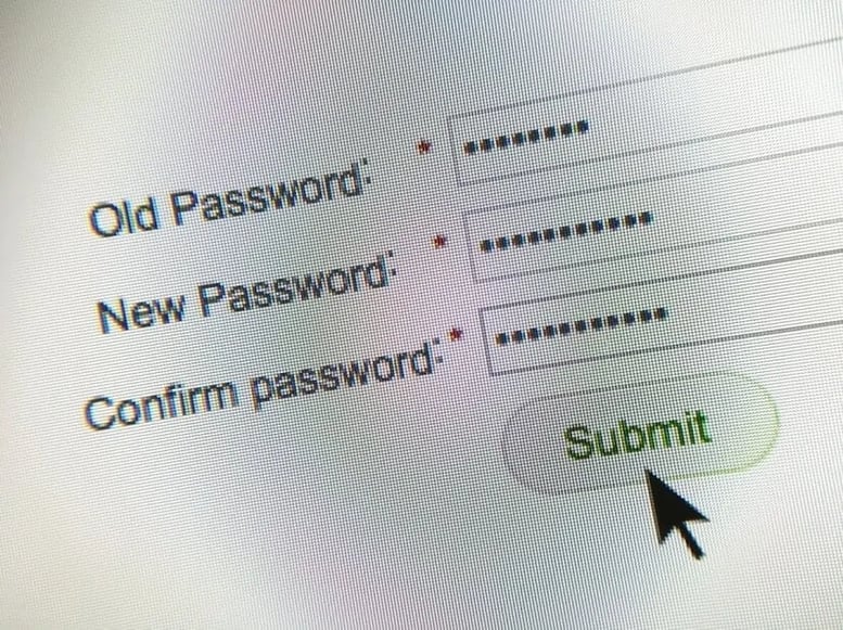 changing the password for password protection