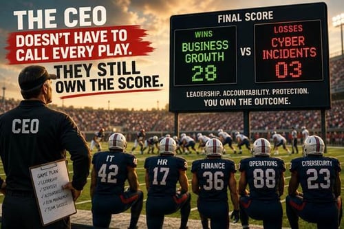 Every CEO Owns Cybersecurity NOT Their IT Team