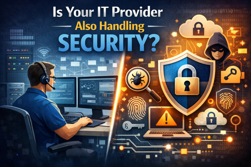Is Your IT Provider Also Handling Security? Blog