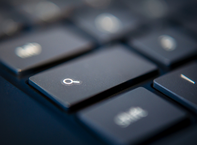 Chromebook Laptop Search Key Magnifying Glass Key