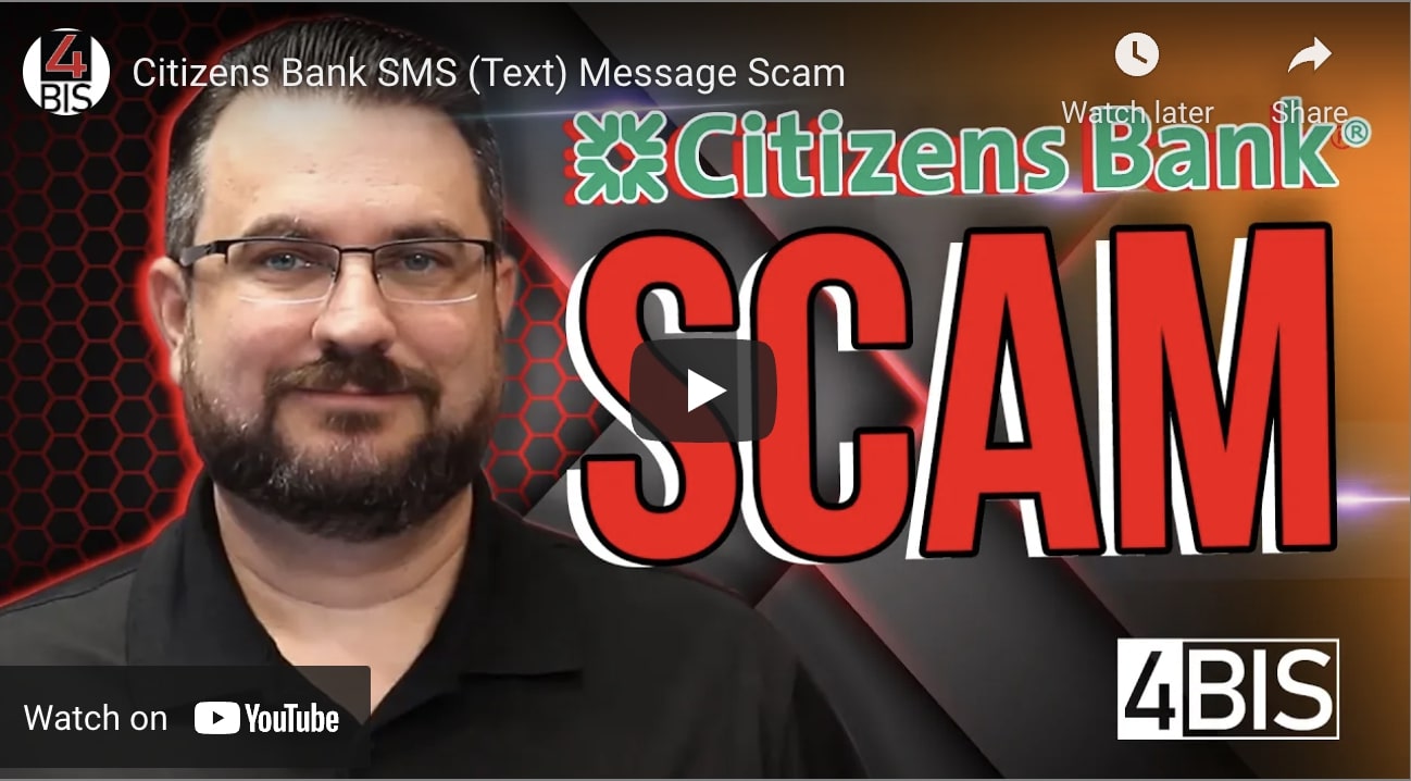 Citizens Bank SMS: Scam or Real Message?