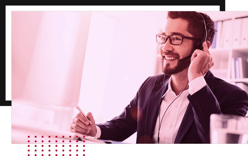 IT Help Desk Services in Cincinnati - Business person on a call
